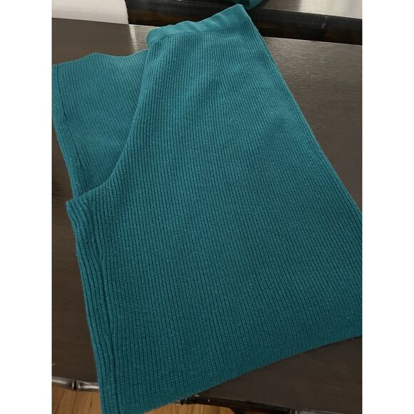 Cult Gaia Turquoise Knit Pants - Picture 3 of 7